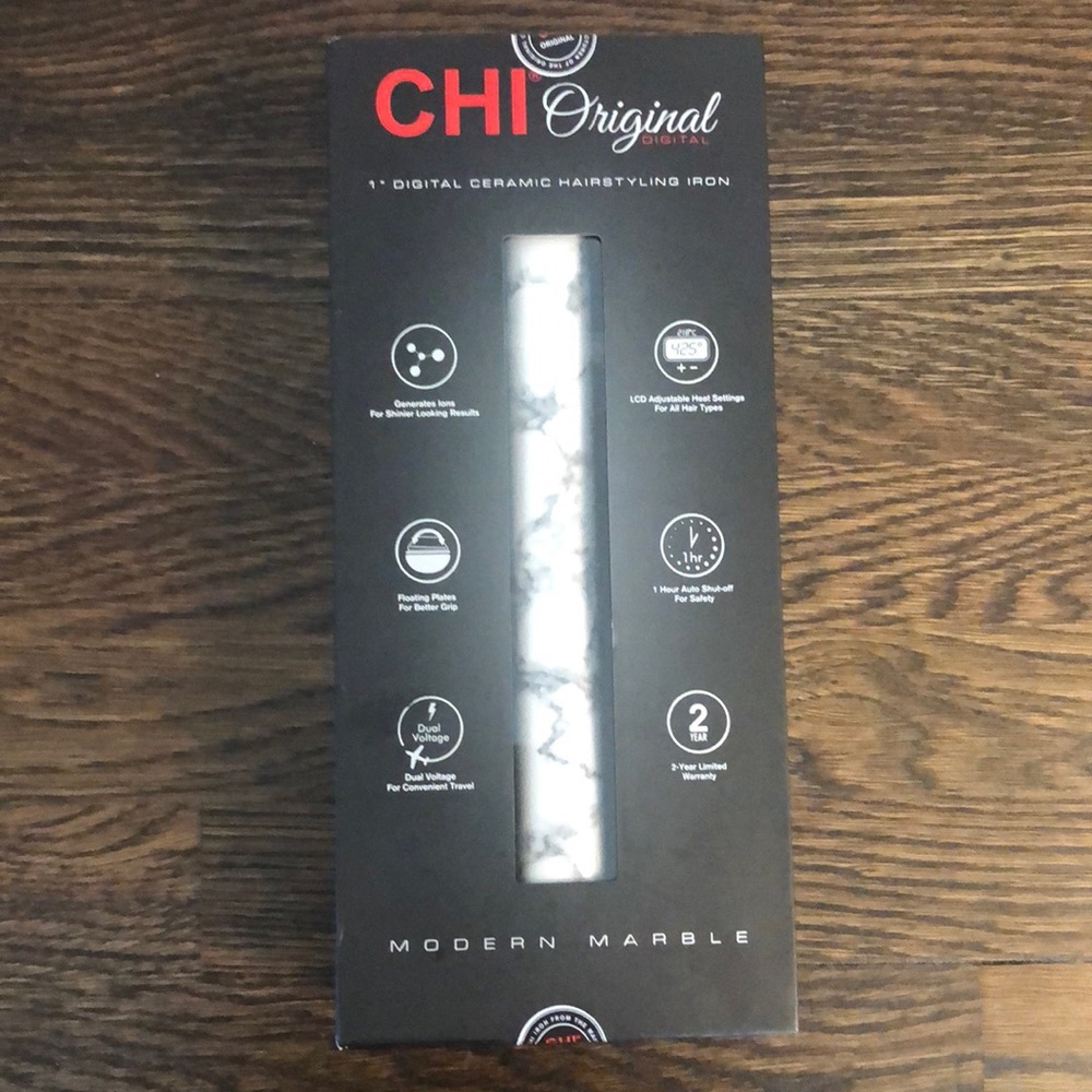 New! CHI Original Digital Modern Marble flatiron